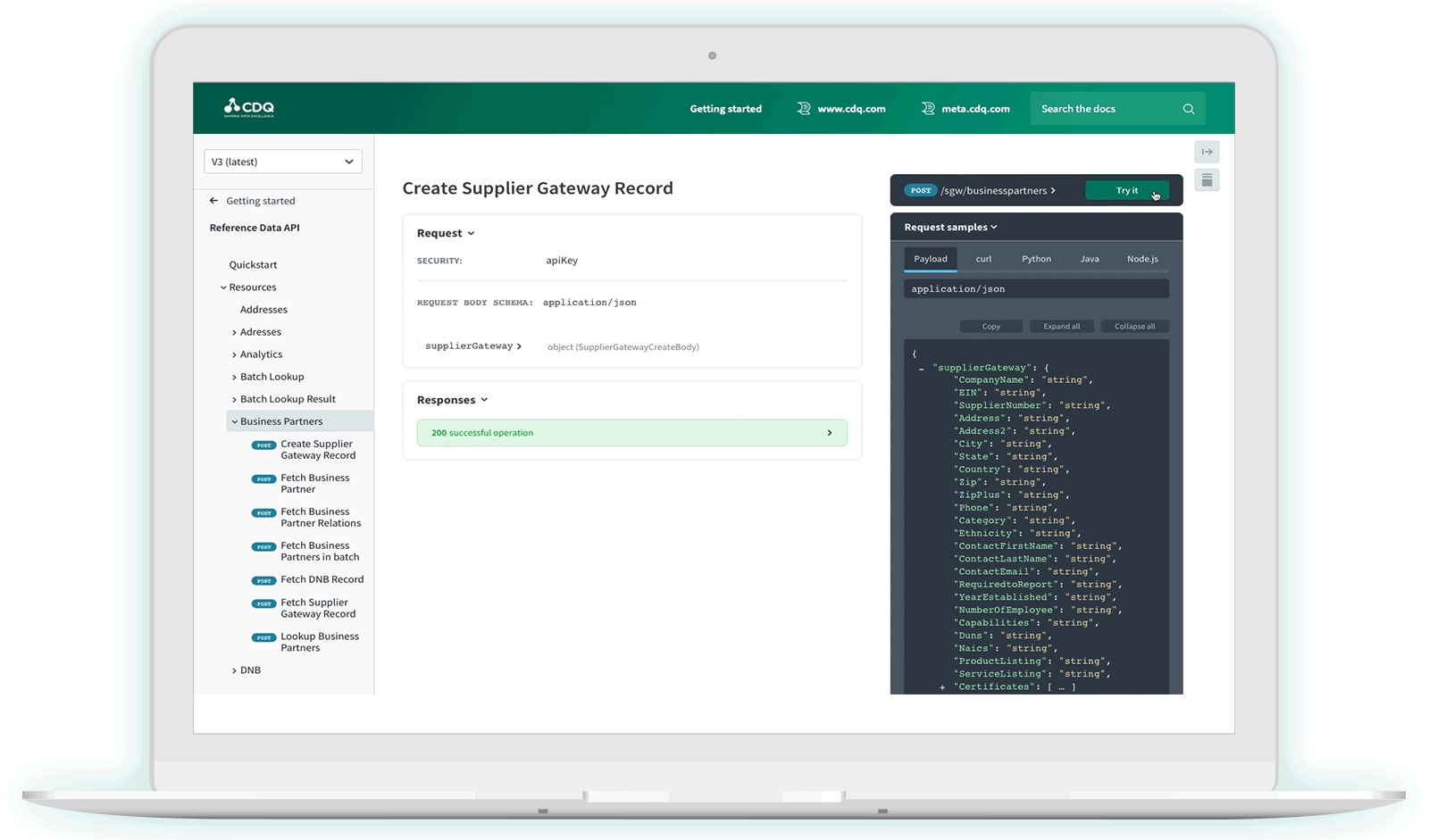 Cloud Platform Connectivity Notebook