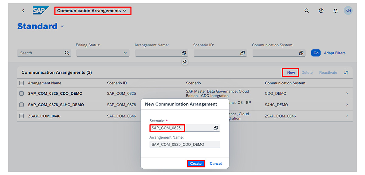 How to integrate CDQ and SAP MDG 12