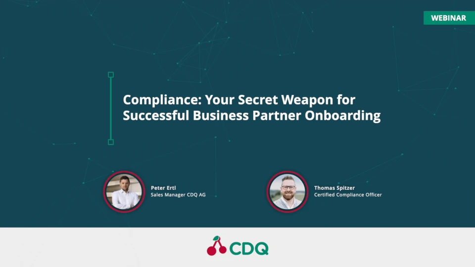 Compliance: Your Secret Weapon for Successful Business Partner Onboarding